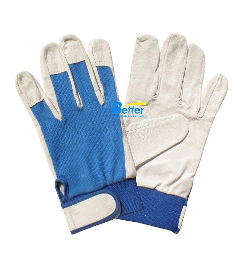 Super Pig Grain Leather Driver Gloves (BGPD101)