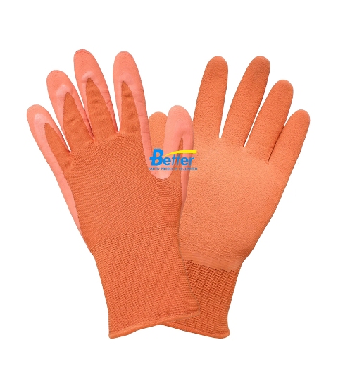 Micro Foam Finished Flexible Latex Coated Work Gloves (BGLC402)