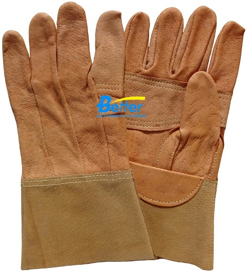 BTMWP01-Comfort Pigskin TIG MIG Welding Safety Gloves