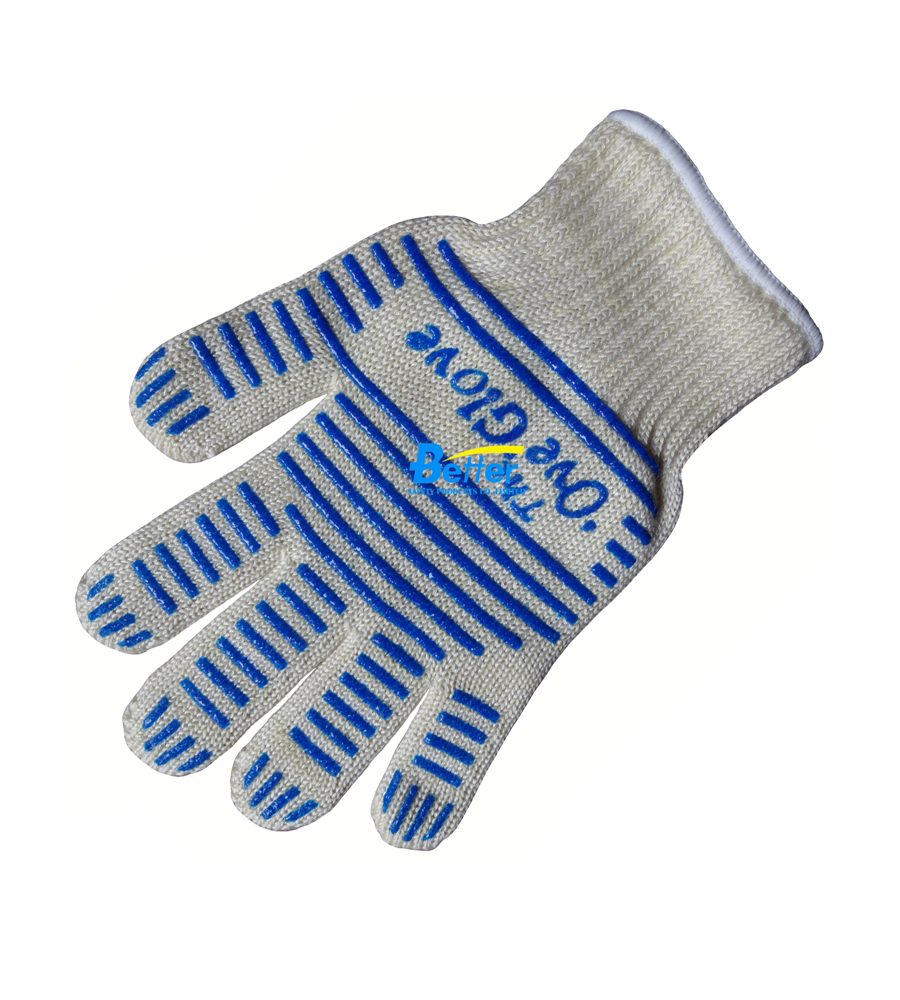 BGKH009-250C Kevlar & Nomex Cloth Heat Resistant  Oven Gloves