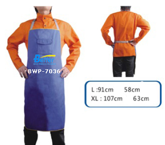 BWP-7036-Excellent Royal Blue FR (Flame Retardant) Welding Apron
