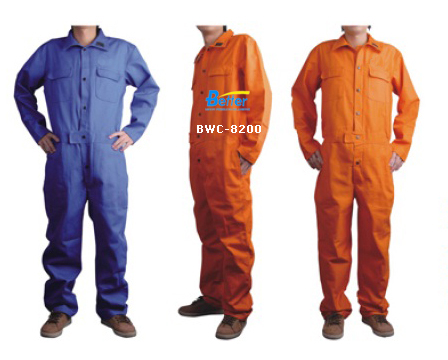 BWJ-8200-Excellent Royal Blue FR  (Flame Retardant) Welding Coverall