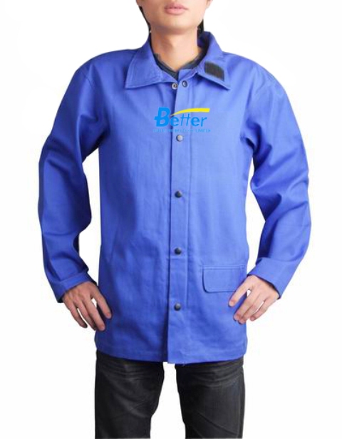 BFRJ101 - Blue FR Cotton Fire Retardant Clothing, Flame Retardant Clothing